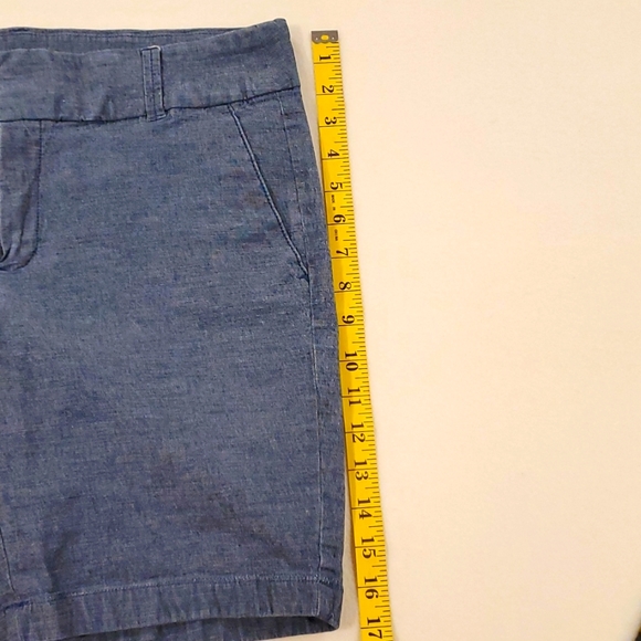 J. Crew Factory 4 Pocket Chambray Shorts - Picture 4 of 5